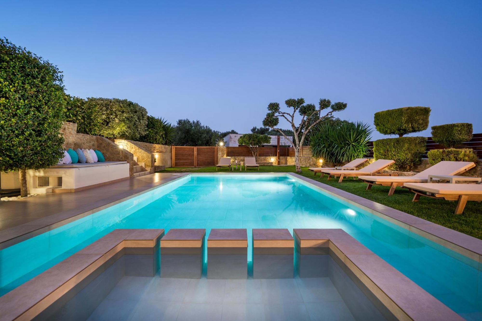 Villa Georgia Heated Pool & Jet-Tub Kolimvárion Eksteriør billede